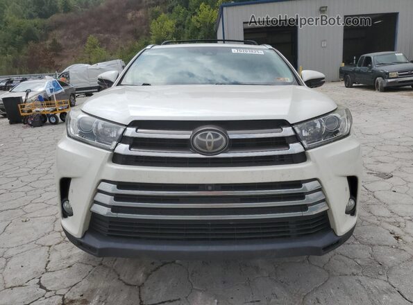 5TDDZRFH3JS843150 2018 TOYOTA LIMITED Белый Вид спереди