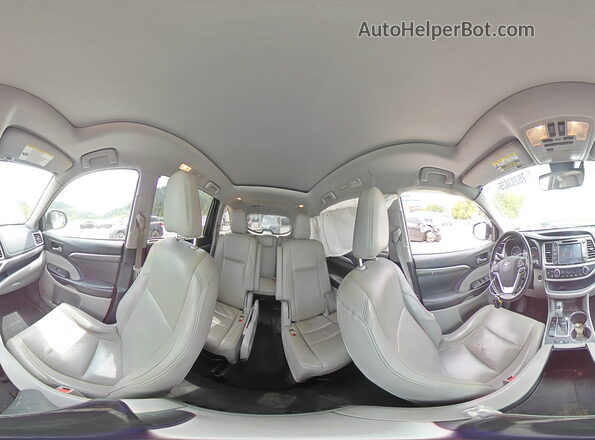 5TDDZRFH3JS843150 2018 TOYOTA LIMITED Белый Панорамный вид салона 360°