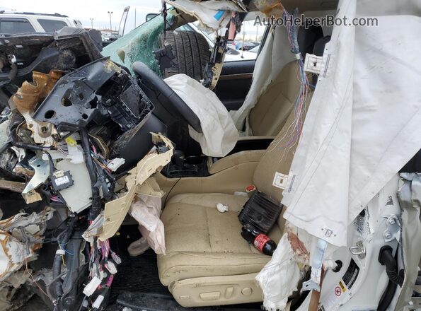 5TDDZRFH4JS911259 2018 TOYOTA LIMITED White Vista interior delantera