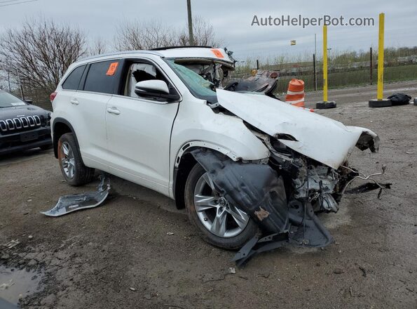 5TDDZRFH4JS911259 2018 TOYOTA LIMITED White Delantero derecho