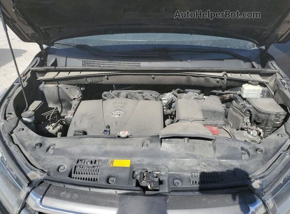 5TDDZRFH8JS839384 2018 TOYOTA LIMITED Black Շարժիչի բաժամունքի տեսք