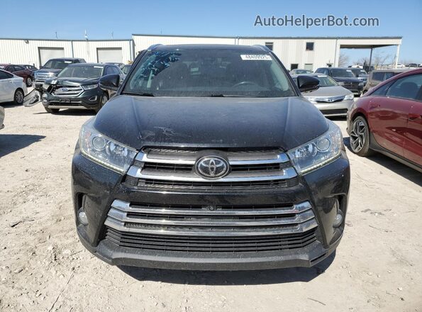 5TDDZRFH8JS839384 2018 TOYOTA LIMITED Black Դիմացի տեսք