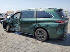 2025 Toyota Sienna Limited Green vin: 5TDESKFCXSS169326