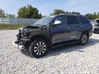 2021 Toyota Sequoia Limited Silver vin: 5TDFY5B18MS186637