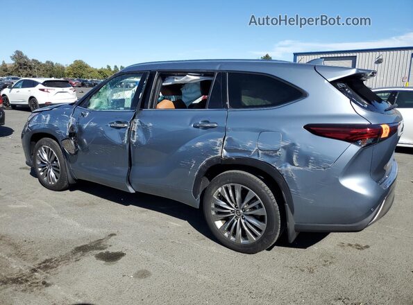 5TDFZRBH4LS014590 2020 TOYOTA HIGHLANDER Silver Tył lewy