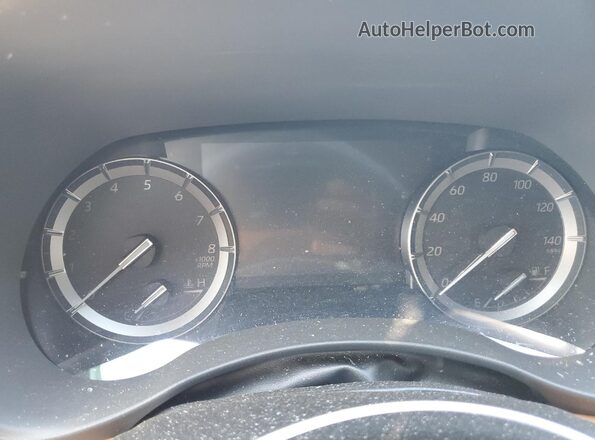 5TDFZRBH4LS014590 2020 TOYOTA HIGHLANDER Silver Widok zestawu wskaźników