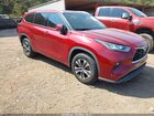 2020 Toyota Highlander Xle Red vin: 5TDGZRAH9LS000822