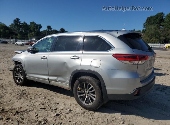 5TDJZRFH0JS497562 2018 TOYOTA HIGHLANDER Серый Задняя левая четверть