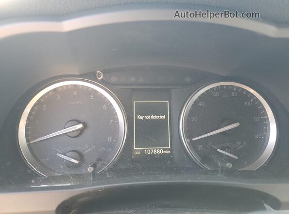 5TDJZRFH0JS497562 2018 TOYOTA HIGHLANDER Серый Вид щитка приборов