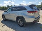 2018 Toyota Highlander Se Silver vin: 5TDJZRFH1JS803359