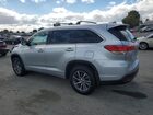 2018 Toyota Highlander Se Silver vin: 5TDJZRFH1JS812949