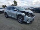 2018 Toyota Highlander Se Silver vin: 5TDJZRFH1JS812949