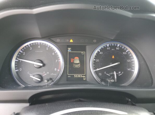 5TDJZRFH1JS812949 2018 TOYOTA HIGHLANDER Silver Widok zestawu wskaźników