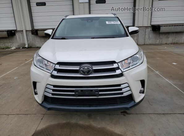 5TDJZRFH1JS816984 2018 TOYOTA HIGHLANDER White Vista frontal
