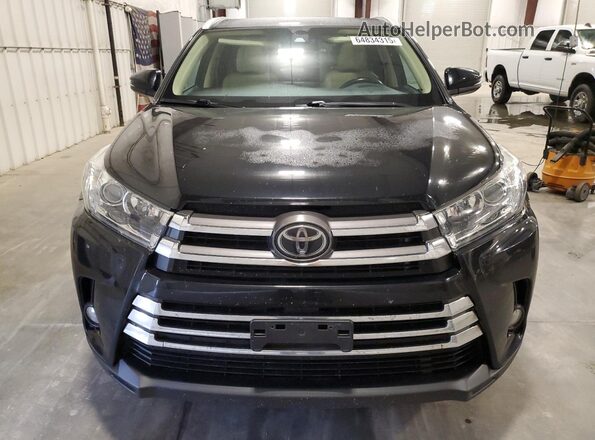 5TDJZRFH2JS546115 2018 TOYOTA HIGHLANDER Black Vista frontal