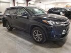 2018 Toyota Highlander Se Black vin: 5TDJZRFH2JS546115