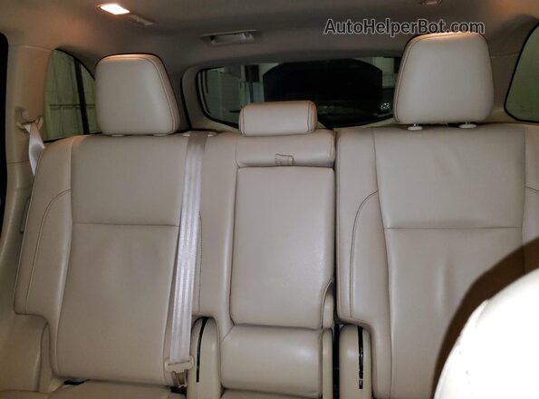 5TDJZRFH2JS546115 2018 TOYOTA HIGHLANDER Black Vista de los asientos traseros
