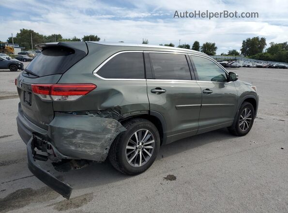 5TDJZRFH4JS804778 2018 TOYOTA HIGHLANDER Tan უკანა მარჯვენა