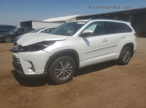 5TDJZRFH8JS801530 2018 TOYOTA HIGHLANDER White Front left