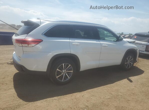 5TDJZRFH8JS801530 2018 TOYOTA HIGHLANDER White Rear right