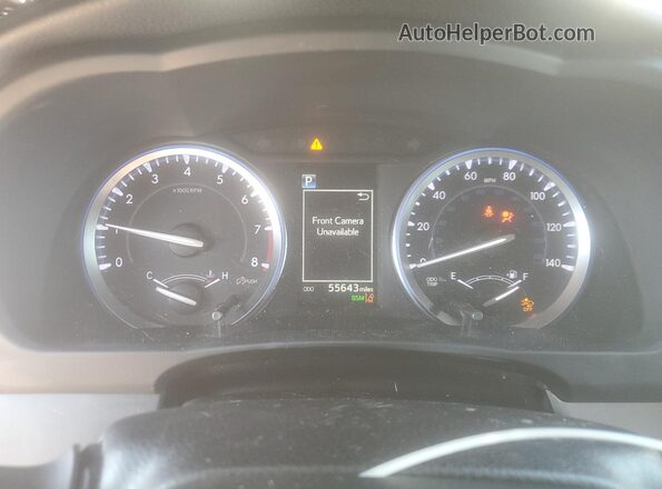 5TDJZRFH8JS801530 2018 TOYOTA HIGHLANDER White Instrument cluster view