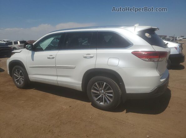 5TDJZRFH8JS801530 2018 TOYOTA HIGHLANDER White Rear left