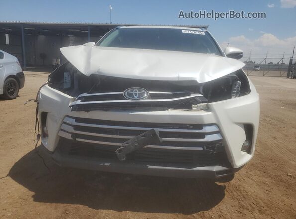 5TDJZRFH8JS801530 2018 TOYOTA HIGHLANDER White Front view