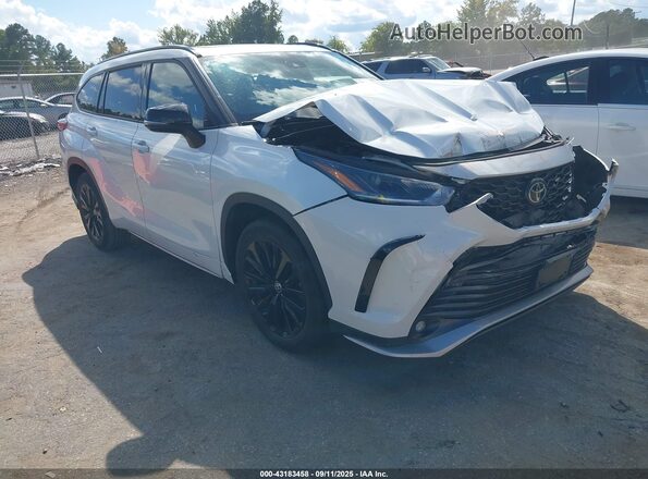5TDKDRAH5PS025330 2023 TOYOTA HIGHLANDER White Передня права чверть