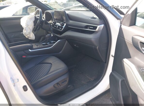 5TDKDRAH5PS025330 2023 TOYOTA HIGHLANDER White Вид салону спереду