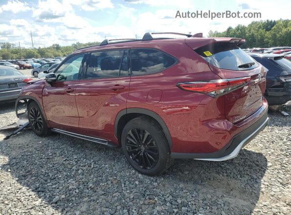 5TDKDRBH0PS008465 2023 TOYOTA HIGHLANDER Red Tył lewy