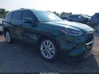 2024 Toyota Highlander Limited Green vin: 5TDKDRBH4RS552504
