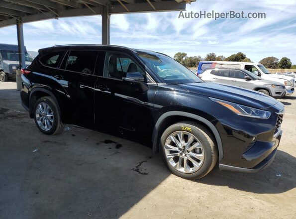 5TDKDRBH8PS000727 2023 TOYOTA HIGHLANDER Black Front right