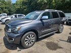 2020 Toyota Sequoia Limited Gray vin: 5TDKY5G19LS074631