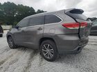 2017 Toyota Highlander Se Gray vin: 5TDKZRFH0HS224801