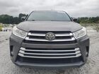 2017 Toyota Highlander Se Gray vin: 5TDKZRFH0HS224801