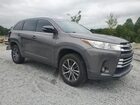 2017 Toyota Highlander Se Gray vin: 5TDKZRFH0HS224801