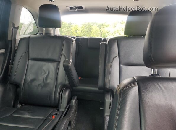 5TDKZRFH0HS224801 2017 TOYOTA HIGHLANDER Gray უკანა სავარძლების ხედი