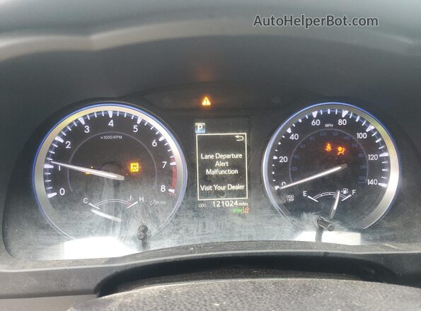 5TDKZRFH1JS532632 2018 TOYOTA HIGHLANDER Gray Instrument cluster view