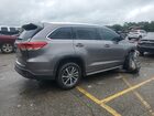 2018 Toyota Highlander Se Gray vin: 5TDKZRFH1JS532632