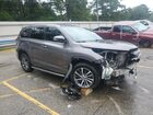 2018 Toyota Highlander Se Gray vin: 5TDKZRFH1JS532632