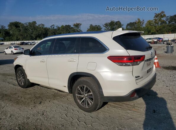 5TDKZRFH6JS527426 2018 TOYOTA HIGHLANDER White Tył lewy
