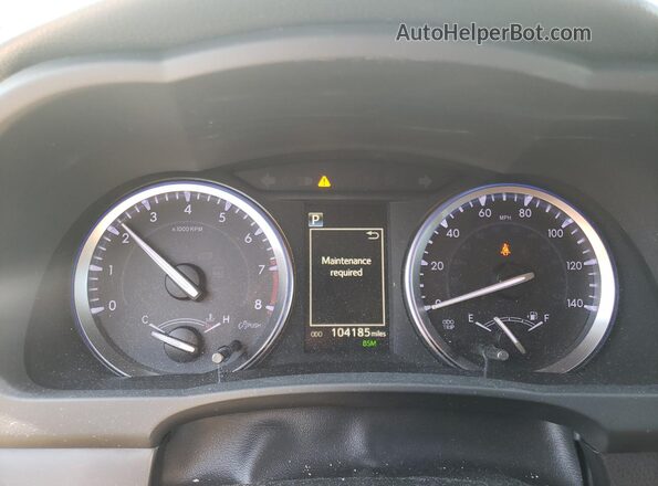 5TDKZRFH6JS538961 2018 TOYOTA HIGHLANDER Белый Вид щитка приборов