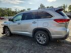 2018 Toyota Highlander Se Silver vin: 5TDKZRFH8JS532742