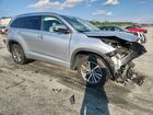2018 Toyota Highlander Se Silver vin: 5TDKZRFH8JS532742