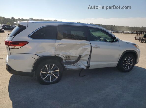 5TDKZRFHXJS546528 2018 TOYOTA HIGHLANDER White Rear right