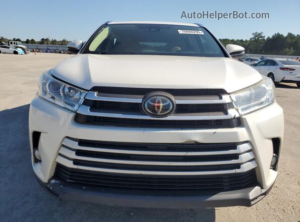 5TDKZRFHXJS546528 2018 TOYOTA HIGHLANDER White Front view