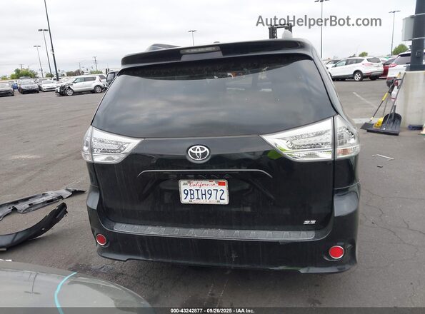 5TDXZ3DC6HS811224 2017 TOYOTA SIENNA Черный 