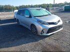 2020 Toyota Sienna Se Silver vin: 5TDXZ3DC7LS057999