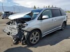 2020 Toyota Sienna Se Silver vin: 5TDXZ3DC9LS022803