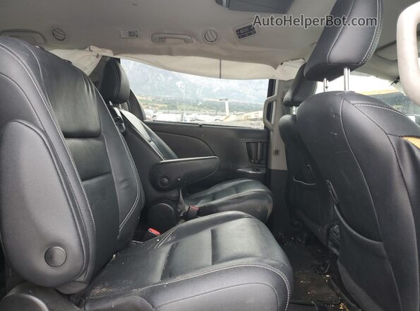 5TDXZ3DCXJS954103 2018 TOYOTA SIENNA Черный Вид задней части салона